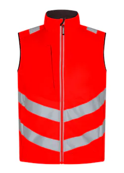 Engel Safety Softshell Waistcoat 5156-237 Reflecterend miniatuur
