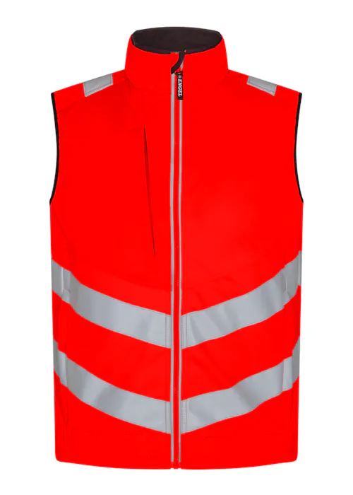 Engel Safety Softshell Waistcoat 5156-237 Reflecterend
