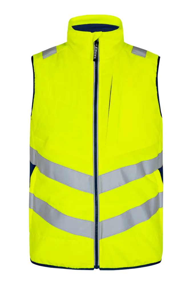High Vis Geel/Marineblauw