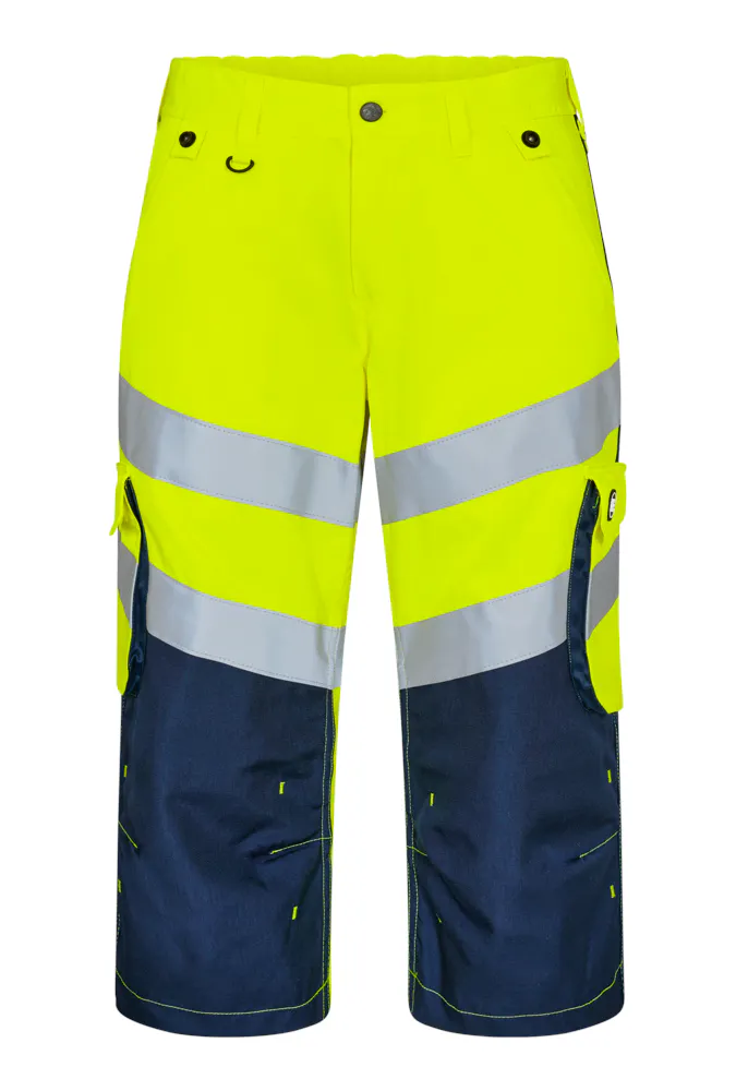High Vis Gelb/Marineblau