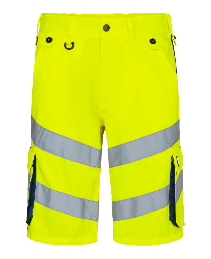 High Vis Geel/Marineblauw