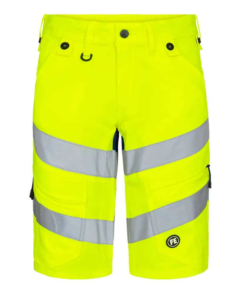 High Vis Geel/Marineblauw