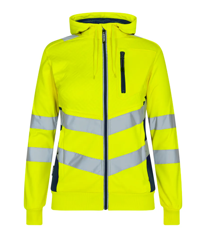 High Vis Geel/Marineblauw