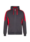 Antraciet/Rood