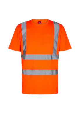 Engel Safety T-shirt W/Chest Pocket 9541-151 Warnschutz
