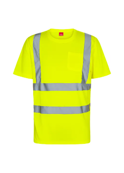 Engel Safety T-shirt W/Chest Pocket 9541-151 Reflecterend