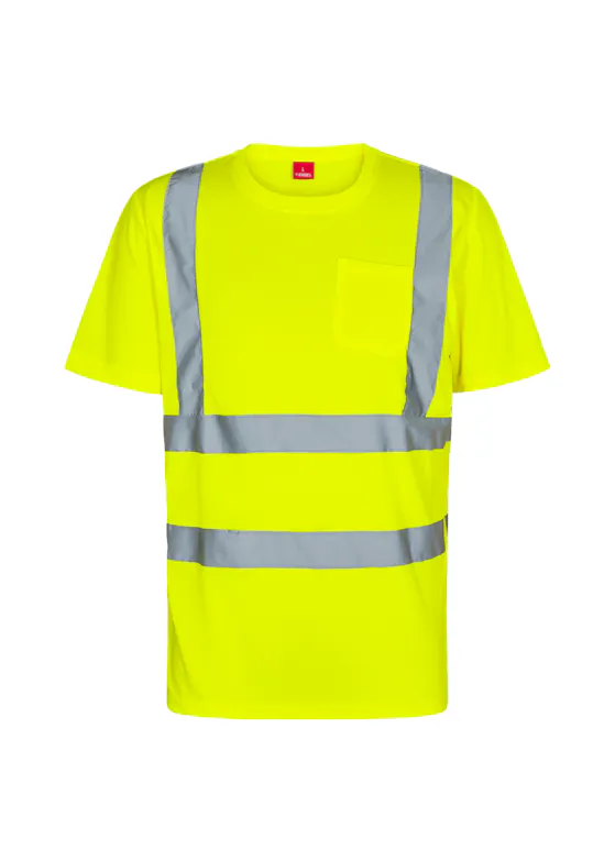 Engel Safety T-shirt W/Chest Pocket 9541-151 Warnschutz