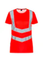 Engel Safety T-shirt S/S 9542-182 Reflecterend Dames miniatuur