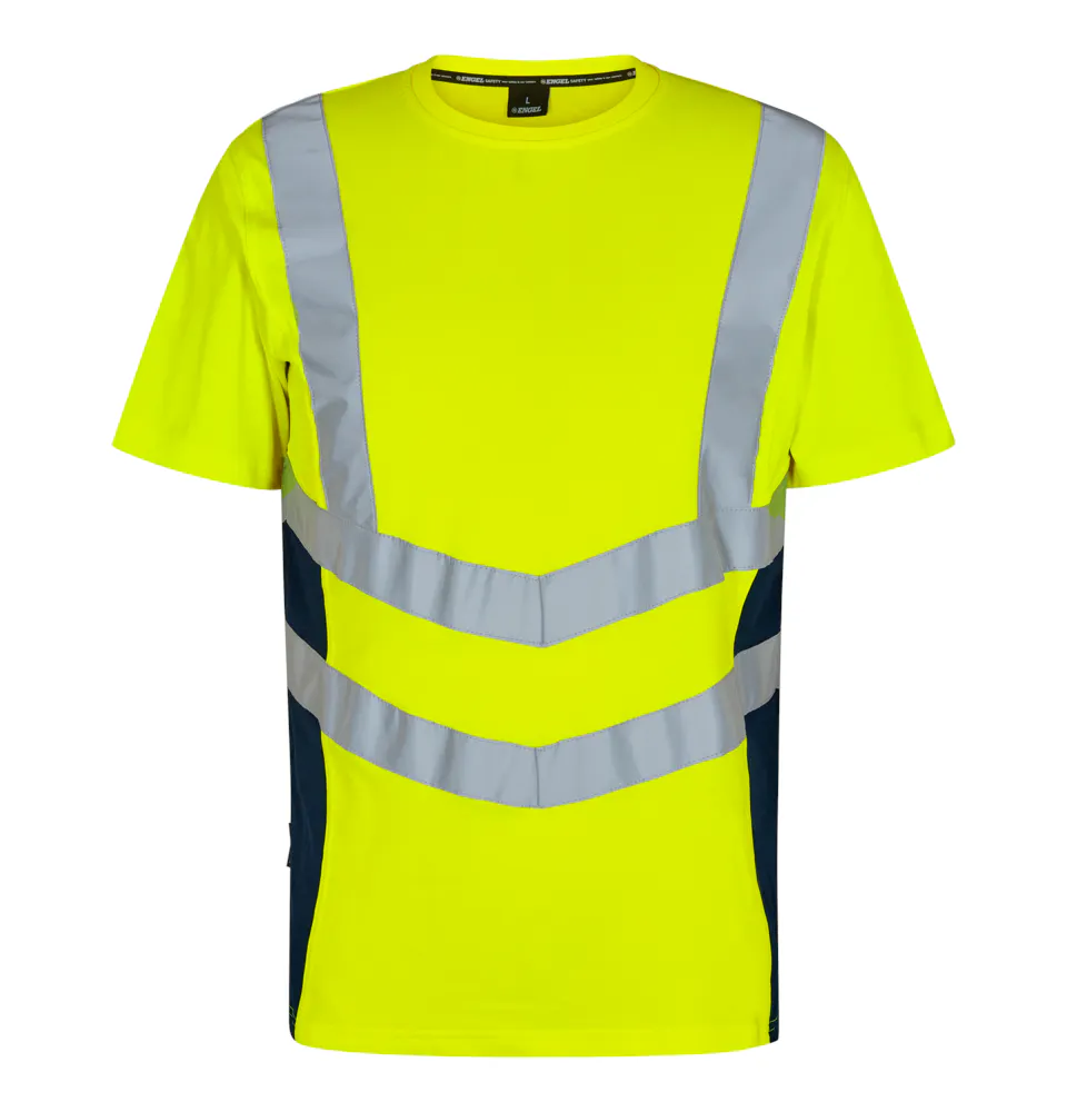High Vis Gelb/Marineblau