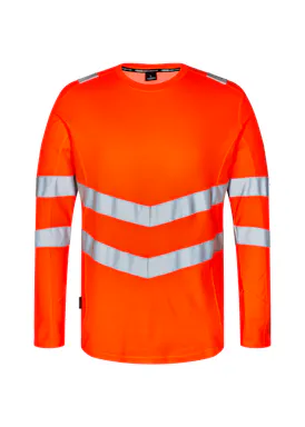 Engel Safety T-shirt L/S 9545-182 Reflecterend