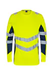 High Vis Geel/Marineblauw