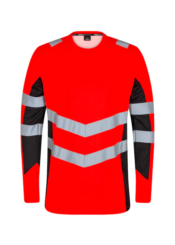 Engel Safety T-shirt L/S 9545-182 Reflecterend