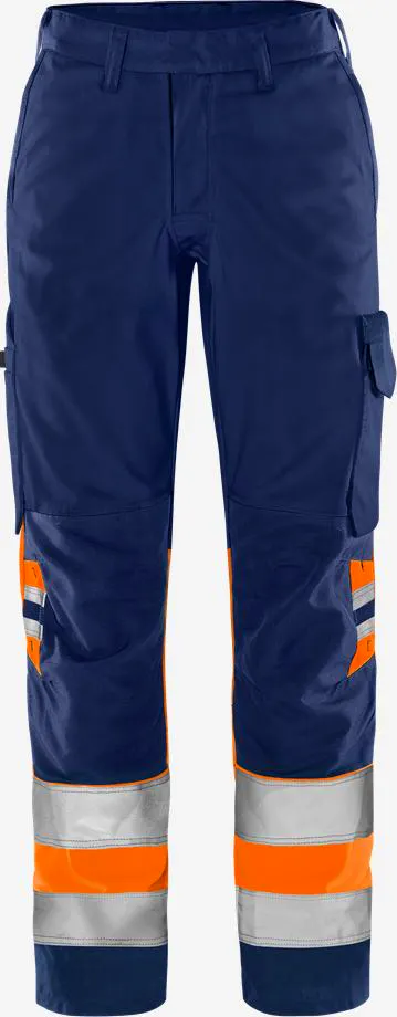 Hi-Vis Oranje/Marineblauw