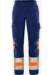 Hi-Vis Oranje/Marineblauw