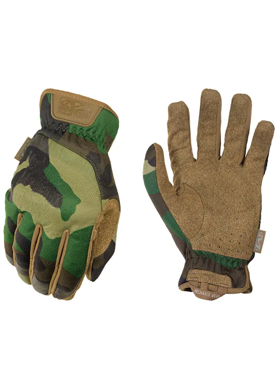 Mechanix Fastfit Woodland-Camo-Handschuh