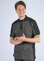 FHB Konrad 91490 Poloshirt Tweekleurige Borstzak Regular Fit Vorschaubild