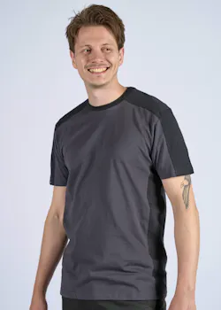 FHB Marc T-shirt bicolore thumbnail (vignette)