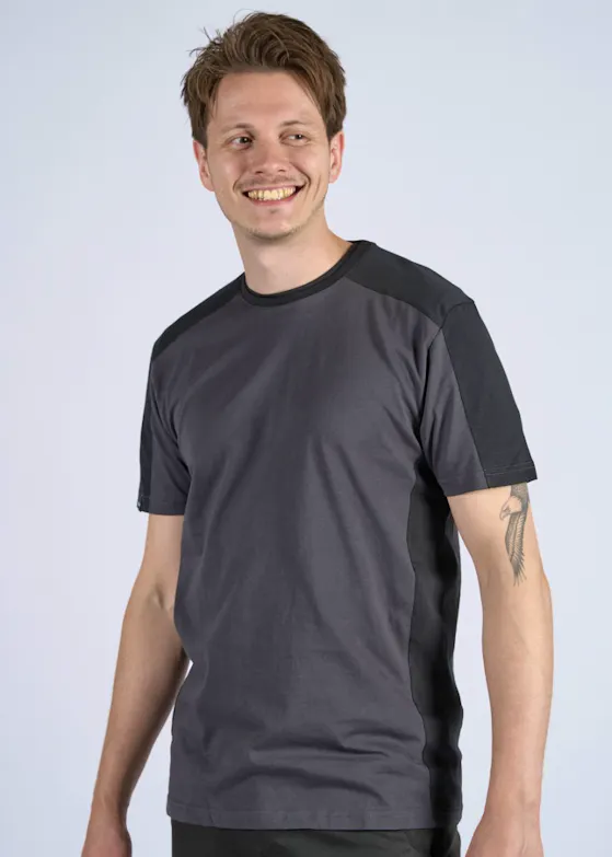 FHB Marc-T-Shirt, zweifarbig
