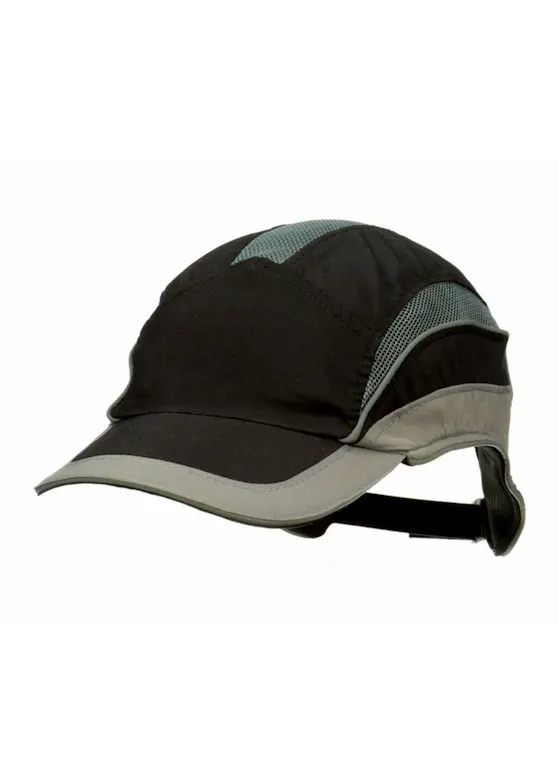 3M First Base 3 Stoßkappe Elite 2031212 70 mm Schwarz/Grau