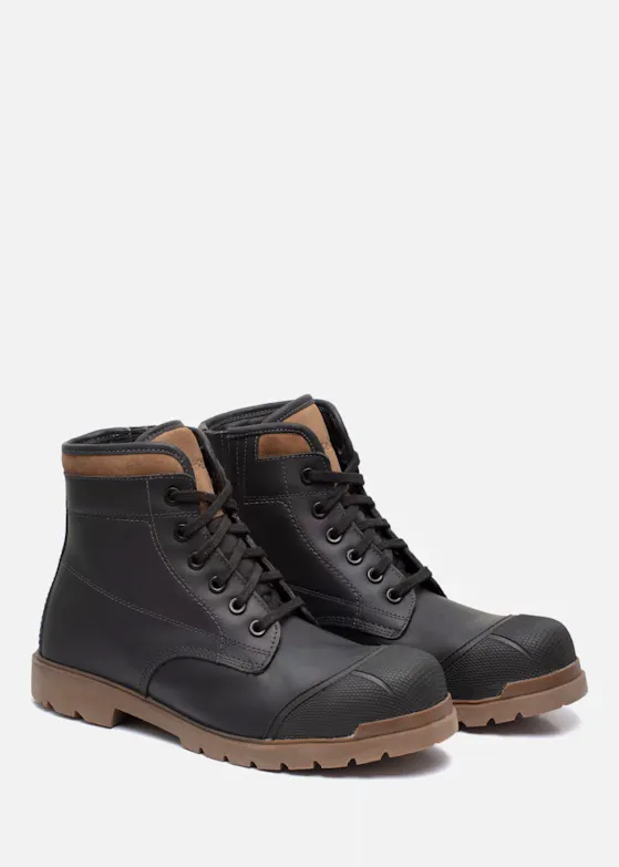 Footfellas Troy S3S Werkschoen Zwart
