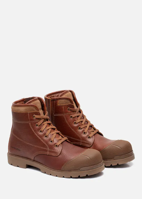 Footfellas Troy S3S chaussure de travail brune