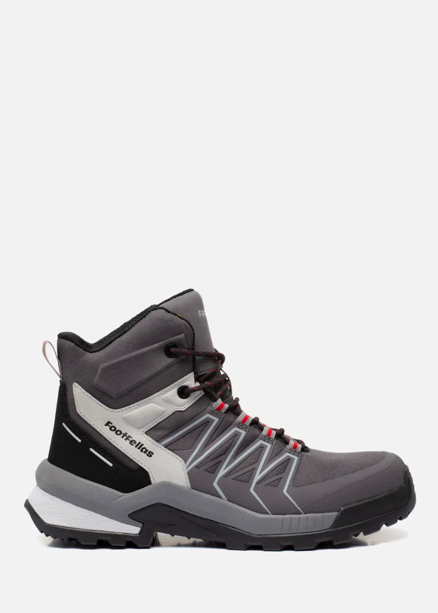 Grijs/rood