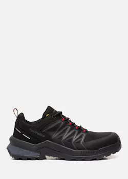 Footfellas Jack S3S Werkschoen Zwart/Rood