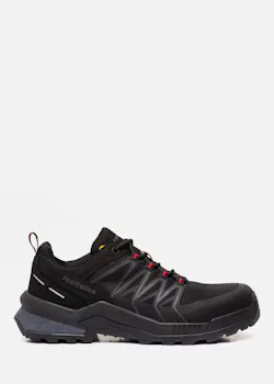 Footfellas Jack S3S Werkschoen Zwart/Rood