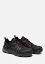 Footfellas Jack S3S Werkschoen Zwart/Rood miniatuur