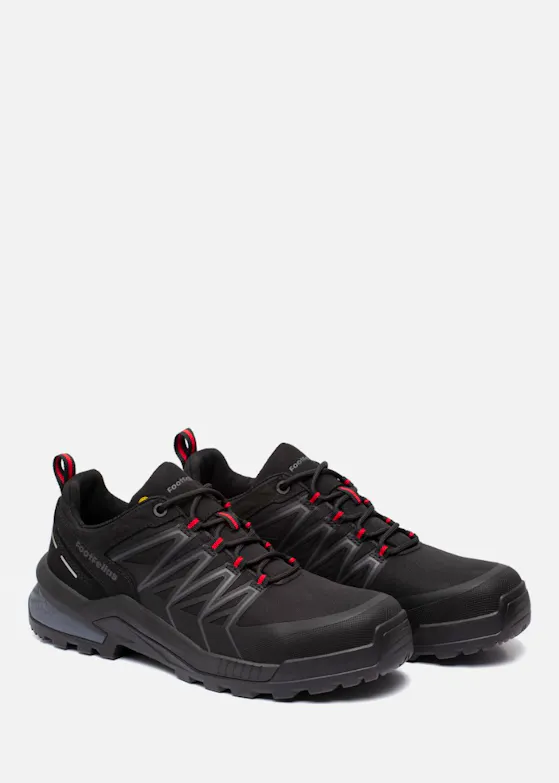 Footfellas Jack S3S Werkschoen Zwart/Rood