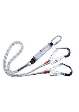 Portwest FP55 Doppelte Kernmantel-Schlaufleine mit Falldämpfer