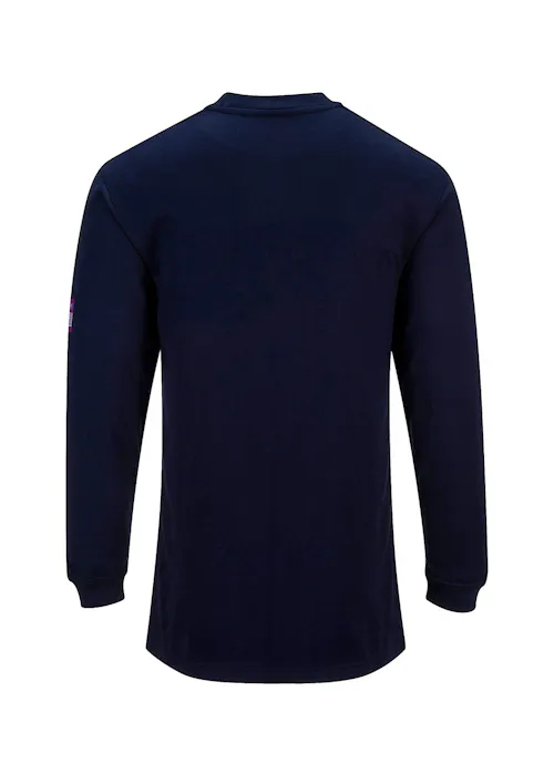 Portwest FR11 T-Shirt Lange Mouw Vlamwerend Antistatisch