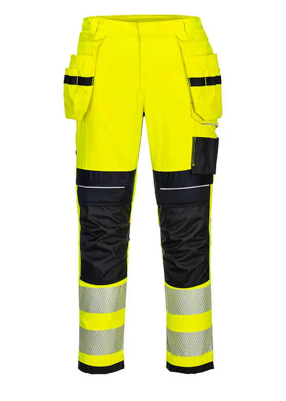 Portwest FR407 - PW3 flammenhemmende Hi-Vis-Stretchhose
