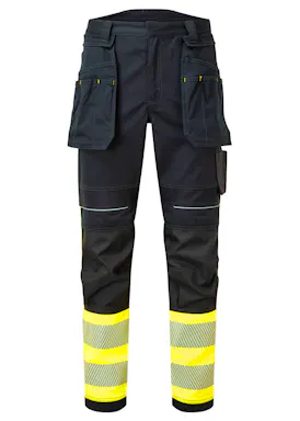 Portwest FR416 - PW3 FR Hi-Vis-Klasse-1-Hose mit Holstertaschen