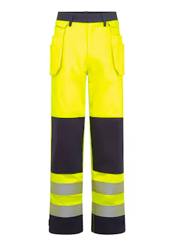 Portwest Bizflame Work Holsterbroek FR440 Hi-Vis Contrast FR Antistatisch UV-bescherming