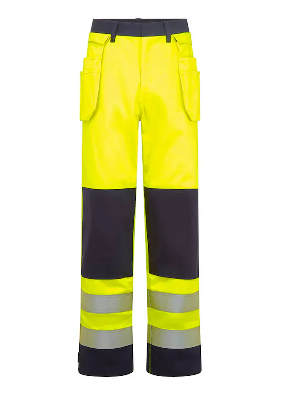Portwest Bizflame Work Holsterhose FR440 – Hi-Vis-Contrast, FR, antistatisch, UV-Schutz