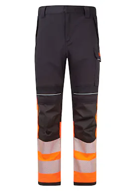 Portwest PW3 Modaflame-Arbeitsbundhose FR451, Hi-Vis, Klasse 1, FR-UV-Schutz
