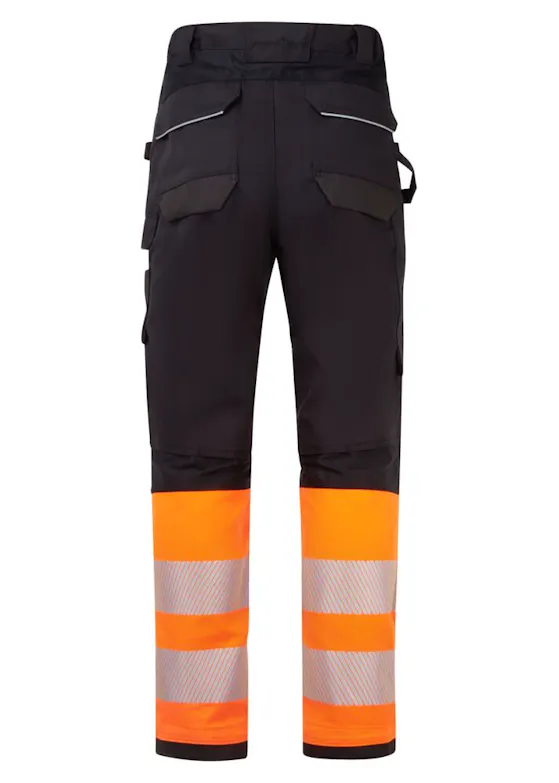 Portwest PW3 Modaflame-Arbeitshose FR452, Hi-Vis-Klasse 1, FR/UV-Schutz