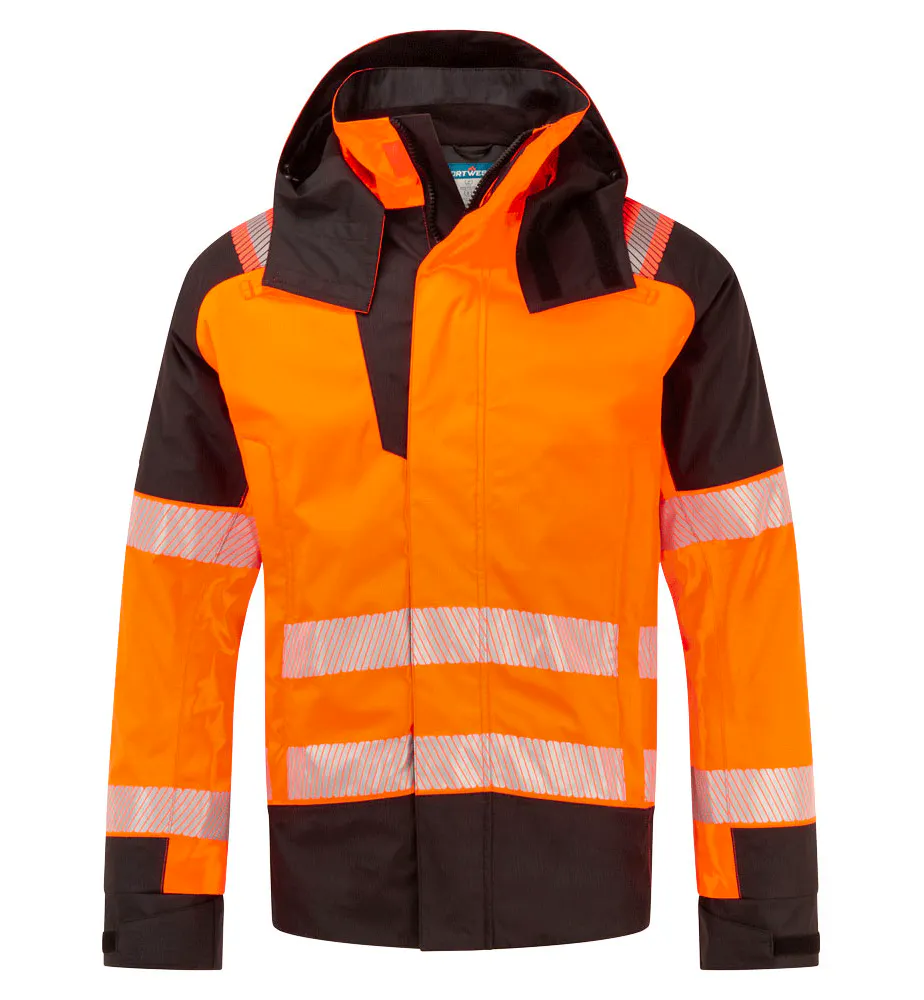 Hohe Sichtbarkeit Orange/Schwarz