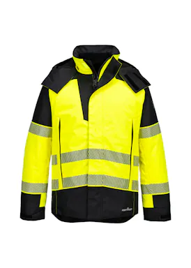 Portwest PW3 Modaflame Winterjas FR606 Hi-Vis Vlamvertragende Waterdicht
