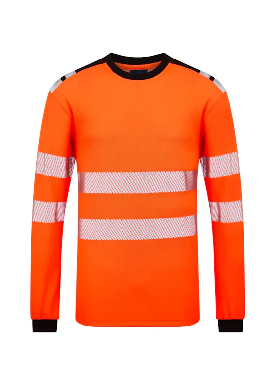 Portwest PW3 Modaflame T-shirt FR736 Lange Mouwen Gebreid FR