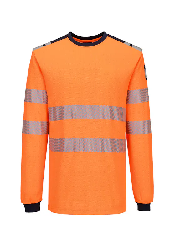 Portwest PW3 Modaflame T-shirt FR736 Lange Mouwen Gebreid FR