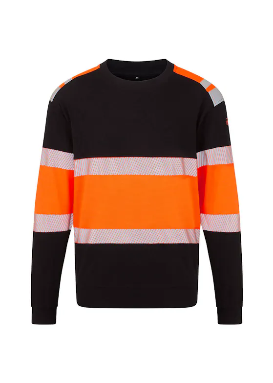 Portwest PW3 Modaflame Sweatshirt FR737 Hi-Vis Klasse 1 FR Antistatisch UV-bescherming