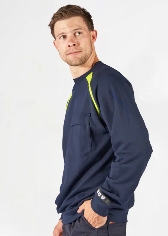 Fristads 100581-540 Sweatshirt 984 SFLA, flammenhemmend