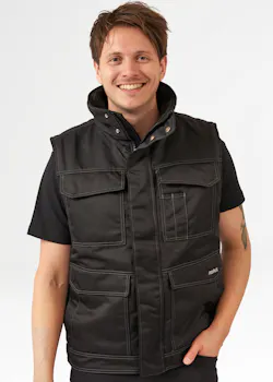Fristads PP 5050 Bodywarmer Waterafstotend D-ring