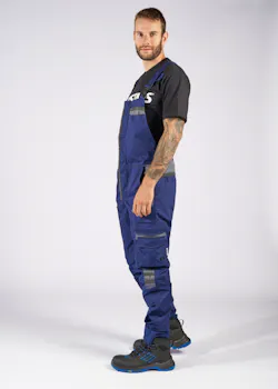 Fristads 129486 Amerikaanse Overall 1555 STFP Stretch Reflecterend Skarup miniatuur