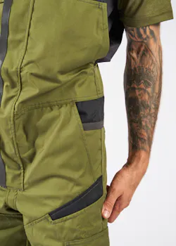 Fristads 129486 Amerikaanse Overall 1555 STFP Stretch Reflecterend Skarup miniatuur