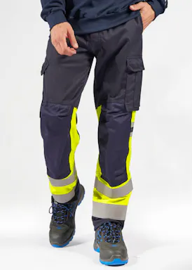 Fristads Flamestat Hi-Vis Stretchhose, Klasse 1, 2162 Athf