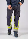 Fristads Flamestat Hi Vis Broek Stretch Klasse 1 2162 Athf miniatuur