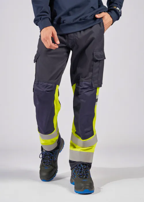 Fristads Flamestat High Vis Broek Stretch Klasse 1 2162 Athf